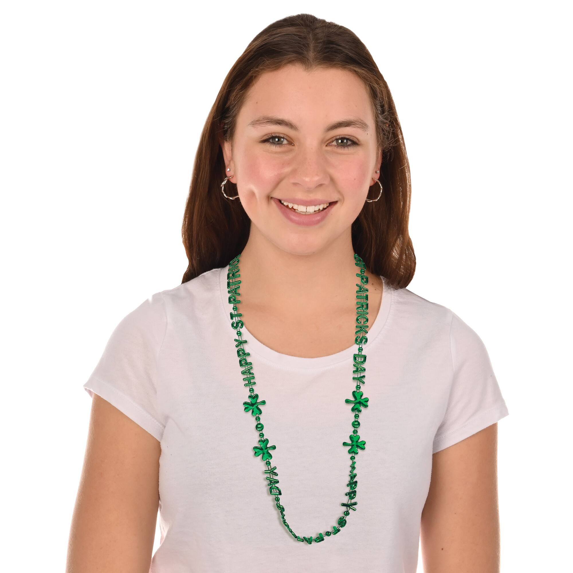 Beistle 36" St. Patrick's Day Beads-Of-Expression, 4ct.